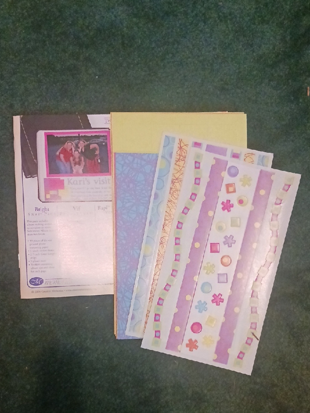Creative Memories Multi Item Set